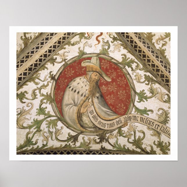 Poster The Prophet Hosea, from the Loggia d'Annunciazione (Devant)