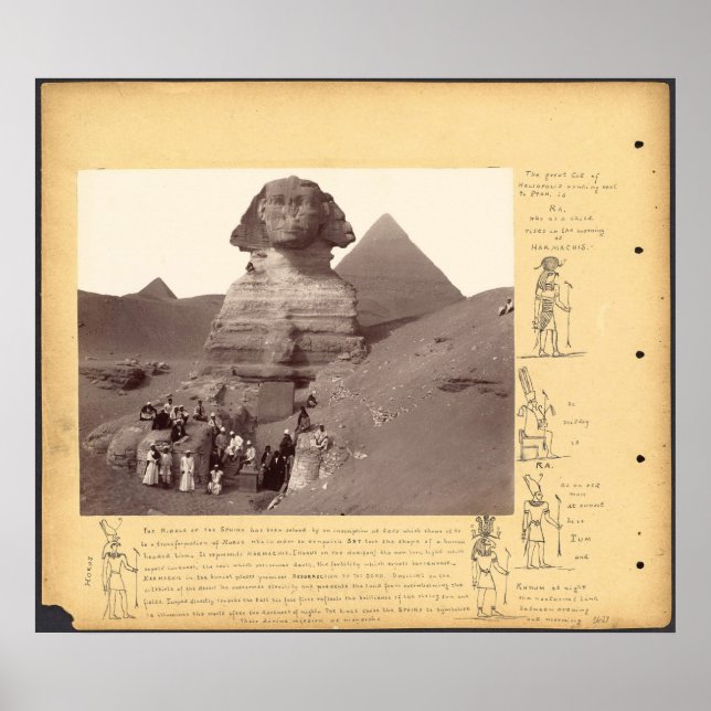 Poster The Riddle of the Sphinx par Boston Public Library (Devant)