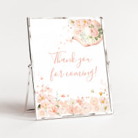 Thé rose floral pour deux Mercis à venir