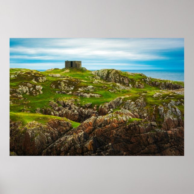 Poster The Rugged Sentinel of the Celtic Coast (Devant)