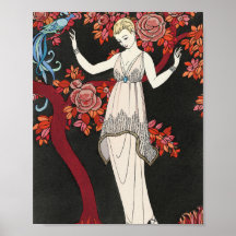 The Science Tree Evening Dress - George Barbier