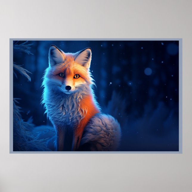 Poster The Secret of the Fox in the Woods (Vorne)