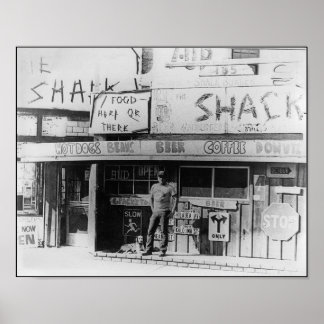 Poster The Shack, Playa del Rey 1972