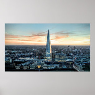 Poster The Shard, Londres, Royaume-Uni