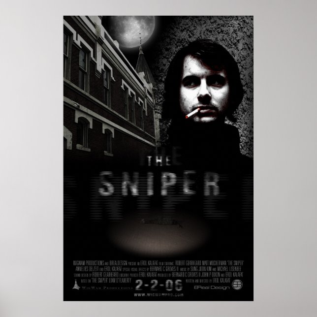 Poster 'The Sniper' 1 (Devant)