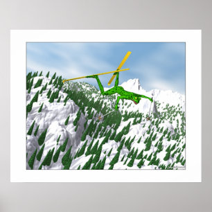 Poster The Snow Skier