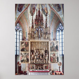 Poster The St. Wolfgang Altarpiece  1471-81