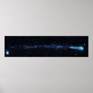 Poster The Star Mira With Flowing Tail