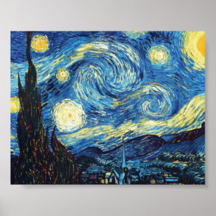 Poster The Starry Night by Van Gogh