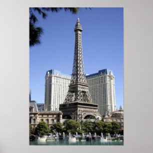 Poster The Strip, Paris Las Vegas, Hôtel de luxe