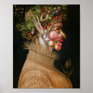 Poster The Summer, Arcimboldo