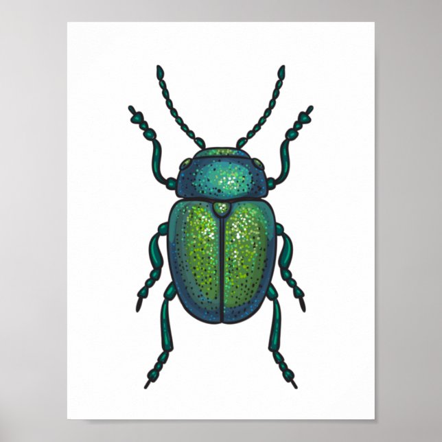 Poster The tansy beetle (Devant)