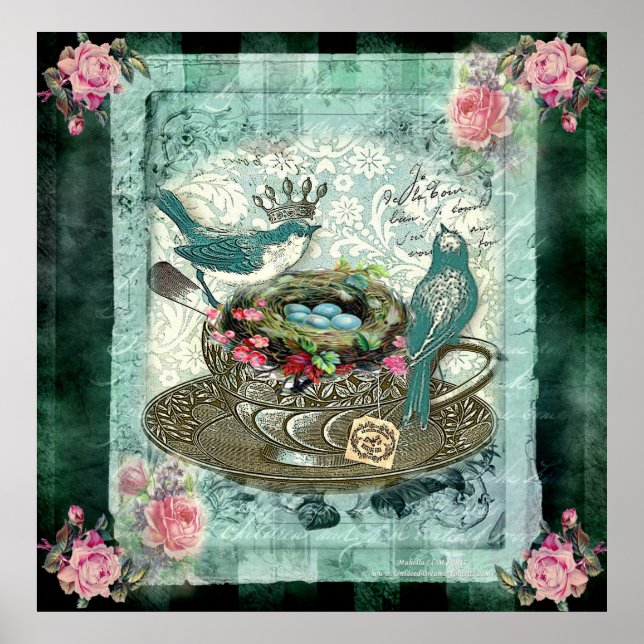 Poster Thé vert (Devant)