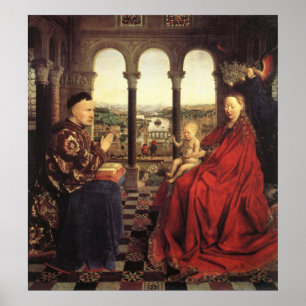 Poster The Virgin of Chancellor Rolin