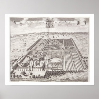 Poster The West Prospect of Knole, from 'Thirty Six Diffe