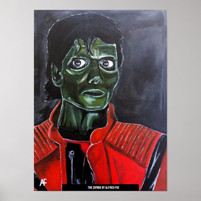 Poster The Zombie Painting by Alfred Fox (Devant)