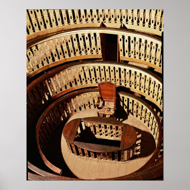 Poster Théâtre anatomique, construit 1594-95 (Devant)