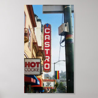 Poster théâtre castro