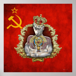 Poster Théâtre de l'Absurde - Rêve de Poutine - URSS 2.0