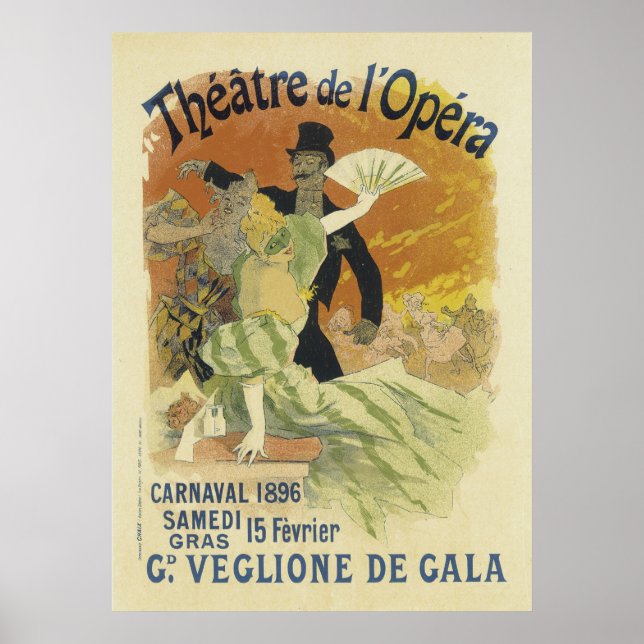 Poster Théâtre de l'Opéra (Devant)