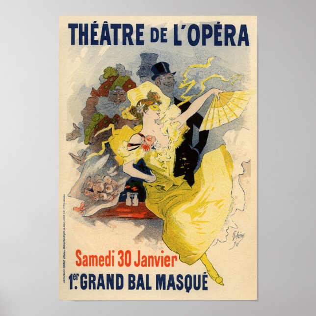 Poster Théâtre de l'Opéra (Devant)