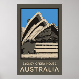Poster Théatre de l'opéra de l'Australie Sydney