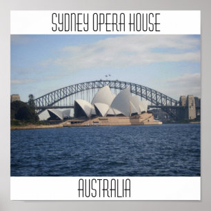 Poster Théatre de l'opéra de Sydney