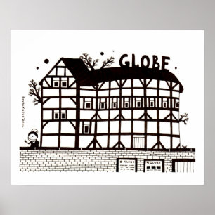Poster Théâtre Globe