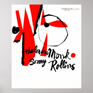 Poster Thelonious Monk / Sonny Rollins