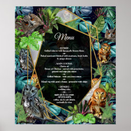 Poster Thèmes de fête nocturne