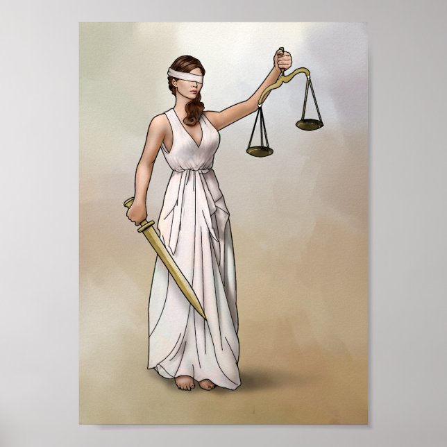 Poster Themis - Lady Justice (Devant)