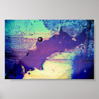 Poster Théorie bleue par Gregory Gallo