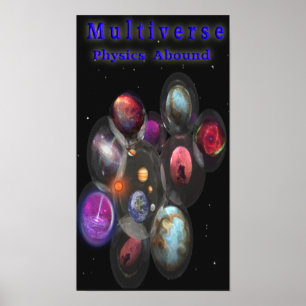 Poster Théorie de chaîne multiverse
