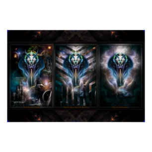 Poster Thera Queen Trilogy fractal 2XFrame