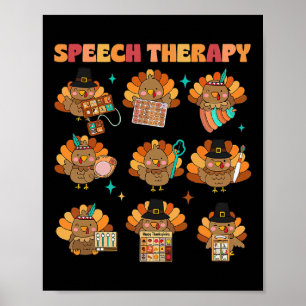 Poster Thérapie de la parole Turquie Slp orthophoniste ch