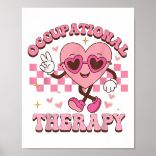 Poster Thérapie pédiatrique super Ot Valentine