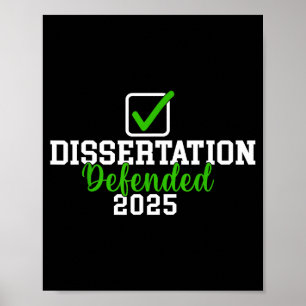 Poster Thèse soutenue 2025 pour doctorat edd doctorat