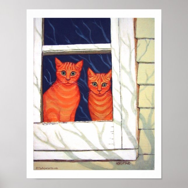 Poster TheSuperiorCat - Vue intérieure (Devant)