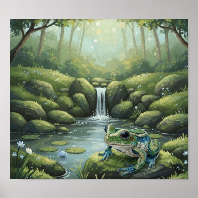 Poster TheWaterFallWatcher (Devant)