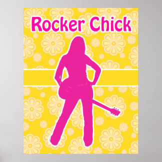 Poster Think Rock Chick