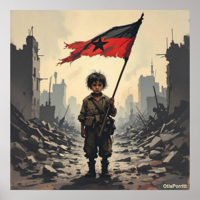 POSTER THIS WAR WILL NEVER END-8 (Devant)