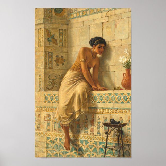 Poster Thisbe, Edwin Long (anglais, 1829 - 1891) (Devant)