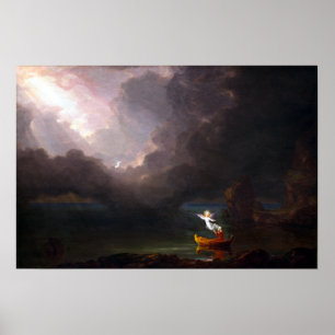 Poster Thomas Cole Le Voyage de la vie Vieillesse