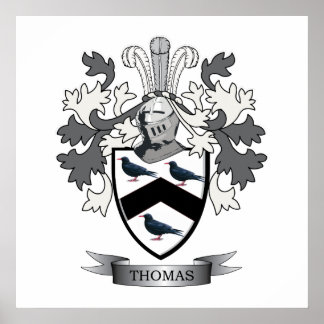 Poster Thomas Family Crest