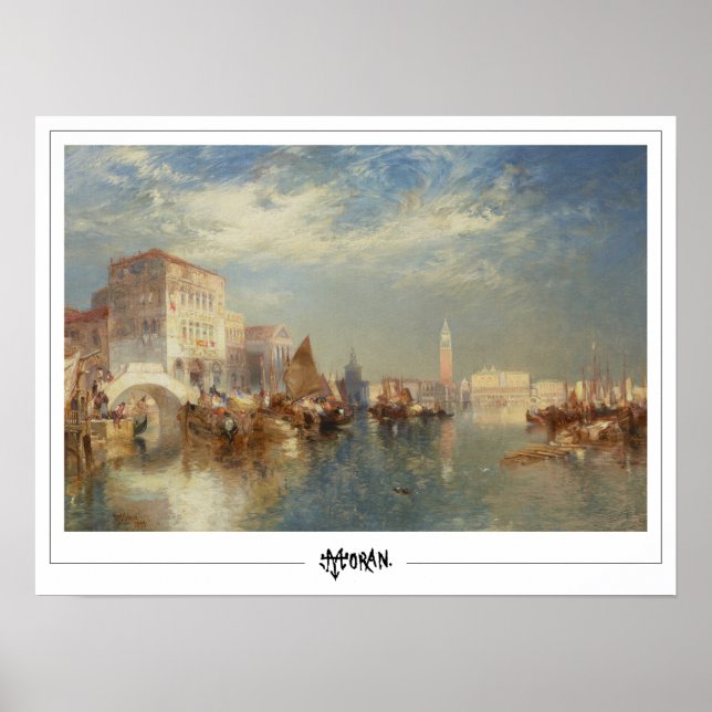 Poster Thomas Moran Art #421 (Devant)