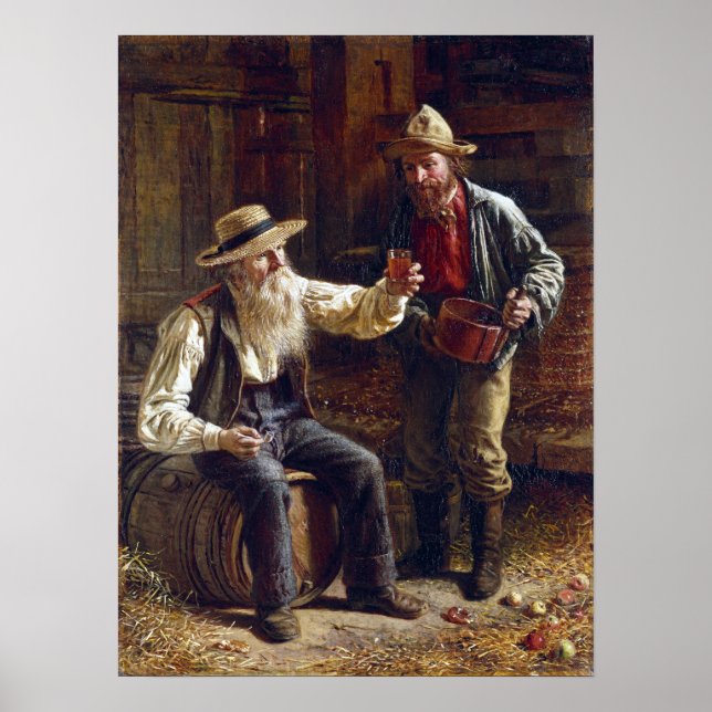 Poster Thomas Waterman Wood Nouveau cidre (Devant)