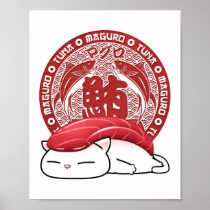 Poster Thon de Maguro Sushi Chat