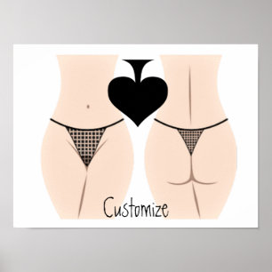 Poster Thong Panty Spade Thunder_Cove