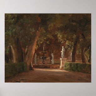 Poster Thorald Laessoe - Gartenpromenade