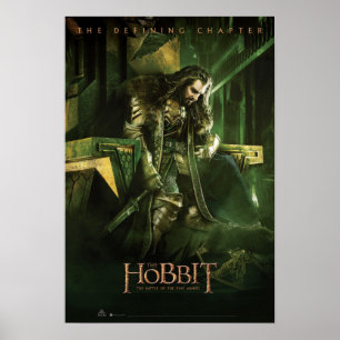 Poster THORIN OAKENSHIELD™ sur le trône